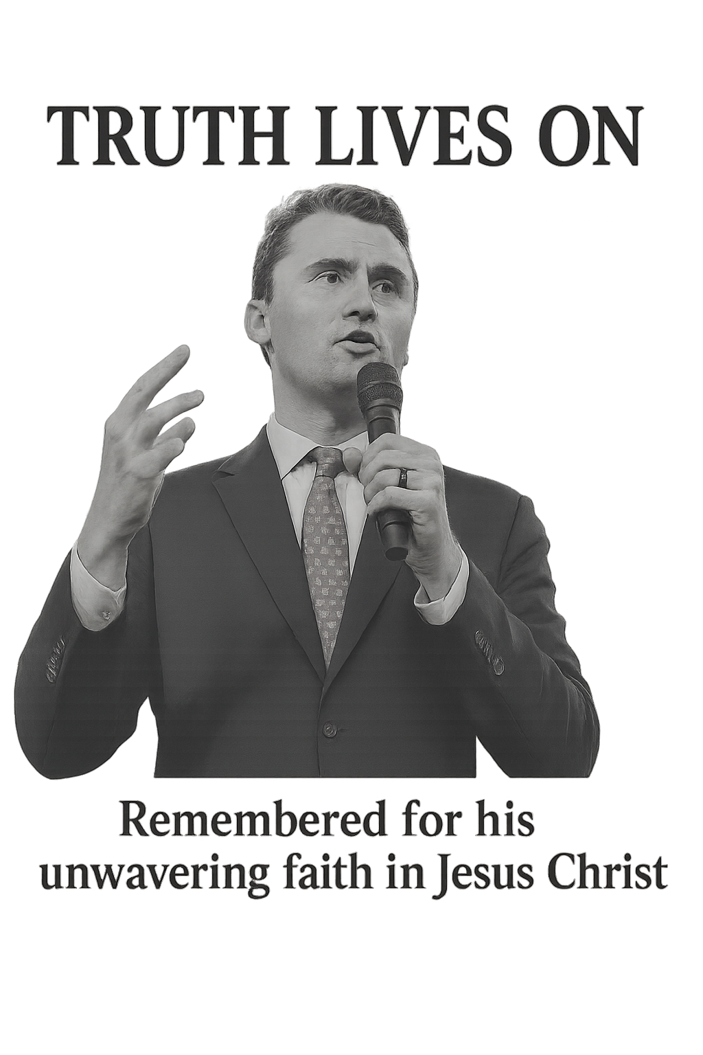 **“Truth Lives On” Memorial Shirt – Charlie Kirk Tribute Edition