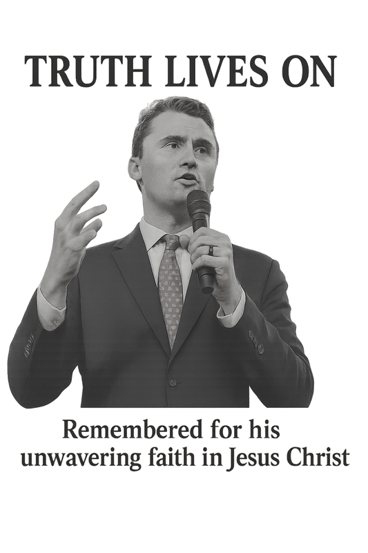 **“Truth Lives On” Memorial Shirt – Charlie Kirk Tribute Edition